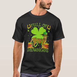 Camiseta Gato De Bengala Lleno De Shenanigans Gato De Benga