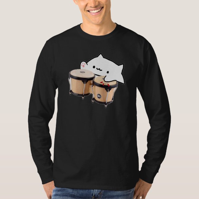 Camiseta Gato de Bongo (Anverso)