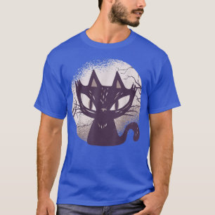 Camiseta Gato de bruja oscura 570 