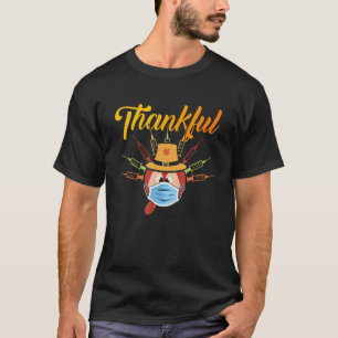 Camiseta Gato de calabaza Hankful Pumpkin Pie Hanksgivin