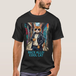Camiseta Gato de Callejuela Gato Callejero Felino Feroz
