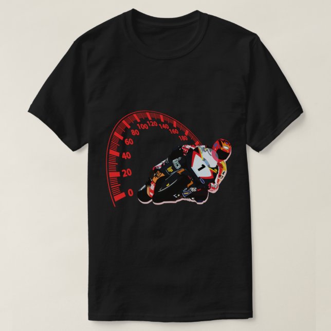 Camiseta gato de carreras Aprilia gresini (Diseño del anverso)