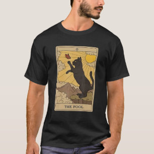 Camiseta Gato de Cartas del Tarot  El Loco