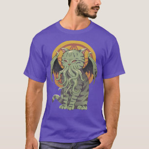 Camiseta Gato de Cathulhu Cthulhu