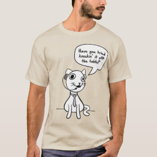 Camiseta Gato de centro de llamadas