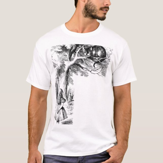 Camiseta Gato de Cheshire (Anverso)