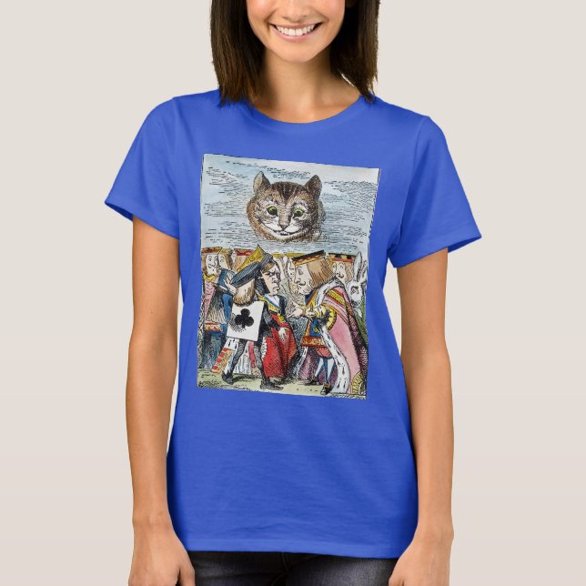 Camiseta Gato de Cheshire, 1865 (Anverso)