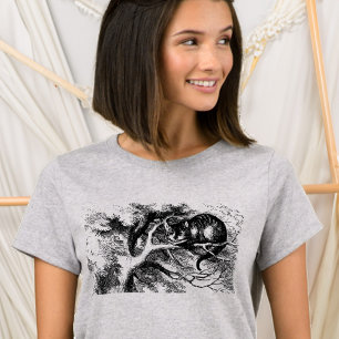 Camiseta Gato de Cheshire Alice en el País de las Maravilla