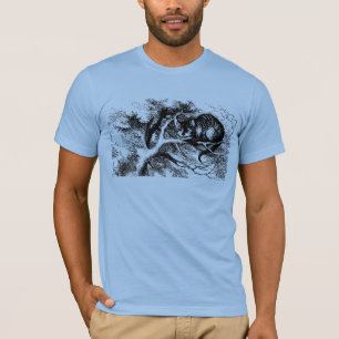 Camiseta Gato de Cheshire Alice en el país de las maravilla