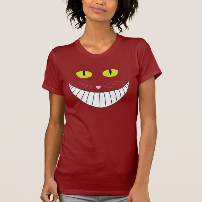 Camiseta Gato de Cheshire (tonto) (Anverso)