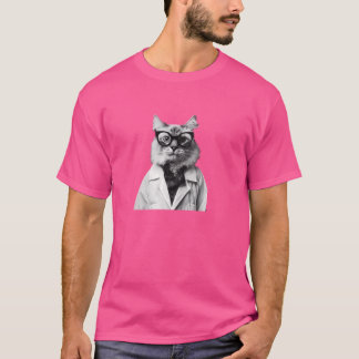 Camiseta Gato de ciencia retro - STEM - Laboratorio de gato