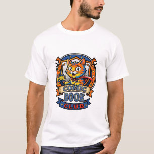 Camiseta Gato de Cómic Regalo para Mamá Gato - Gato de Cómi