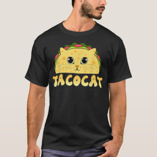 Camiseta Gato de comida mexicana de Tacocat Face Cinco De M