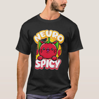 Camiseta Gato de Conciencia sobre el Autismo Neurodiverso E