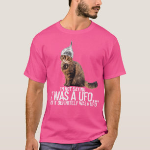 Camiseta Gato De Conspiración Ufo Teoría De Conspiración Al