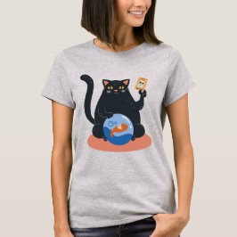 Camiseta Gato de conteo de fortuna