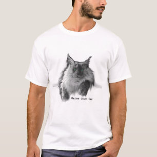 Camiseta Gato de Coon de Maine