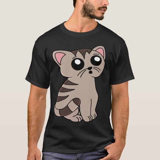 Camiseta Gato de corte (Anverso)