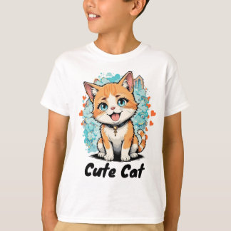 Camiseta Gato de corte