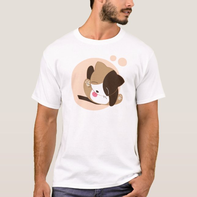 Camiseta Gato de corte (Anverso)