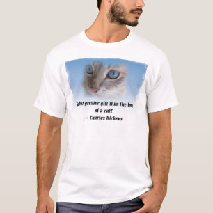 Camiseta Gato de Dickens
