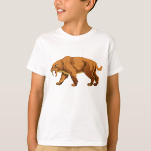 Camiseta Gato de Dientes de Sable