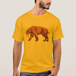 Camiseta Gato de Dientes de Sable
