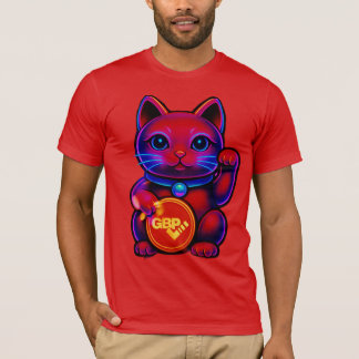 Camiseta Gato de Dinero Maccaronin