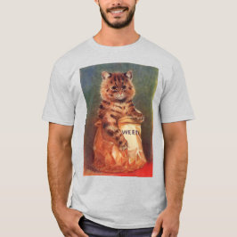 Camiseta Gato de dulces mixtos de Louis Wain