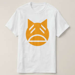 Camiseta Gato de Emoji cansado