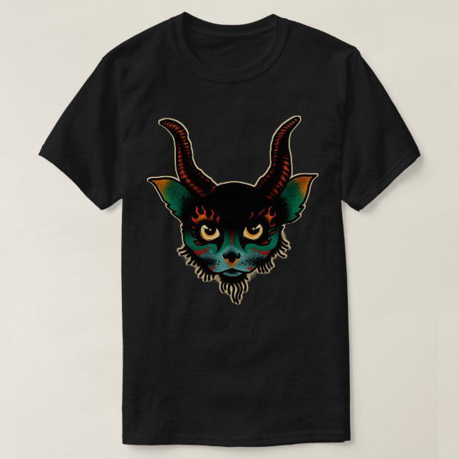 Camiseta Gato de encarnación (Diseño del anverso)