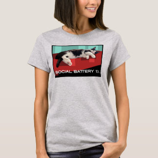 Camiseta Gato de Esmoquin Batería Social 1% Meme – Gato Dor