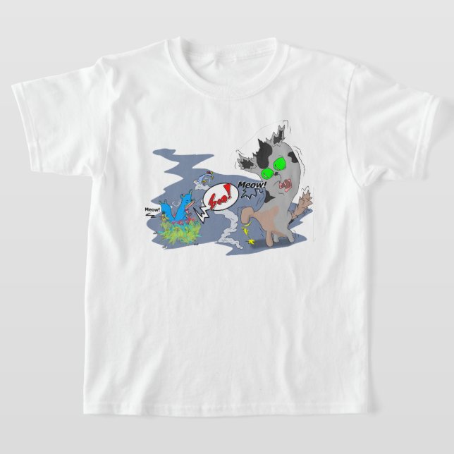 Camiseta Gato de espacio (Distribución)