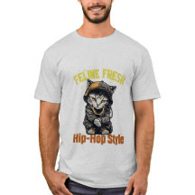 Gato de estilo urbano - Leyenda del Hip-Hop Kitty 