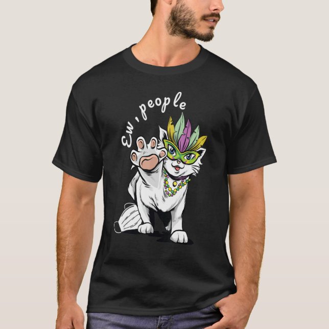Camiseta Gato De Ew Personas Que No Llevan Cirugía (Anverso)