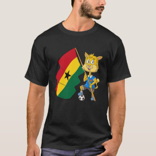 Camiseta Gato de fans de Ghana