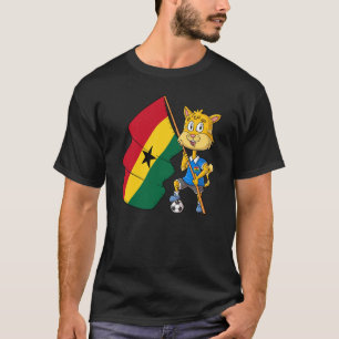 Camiseta Gato de fans de Ghana