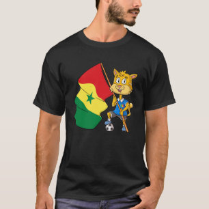 Camiseta Gato de fans de Senegal