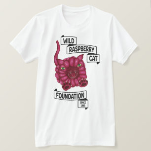 Camiseta Gato de frambuesa salvaje