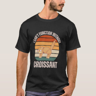 Camiseta Gato de gatito vintage que no puedo funcionar sin 
