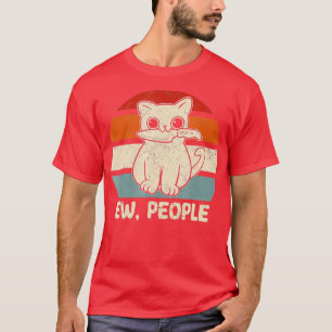 Camiseta Gato De Gato De Ew Gante Knife Meow Kitty Funny Ga