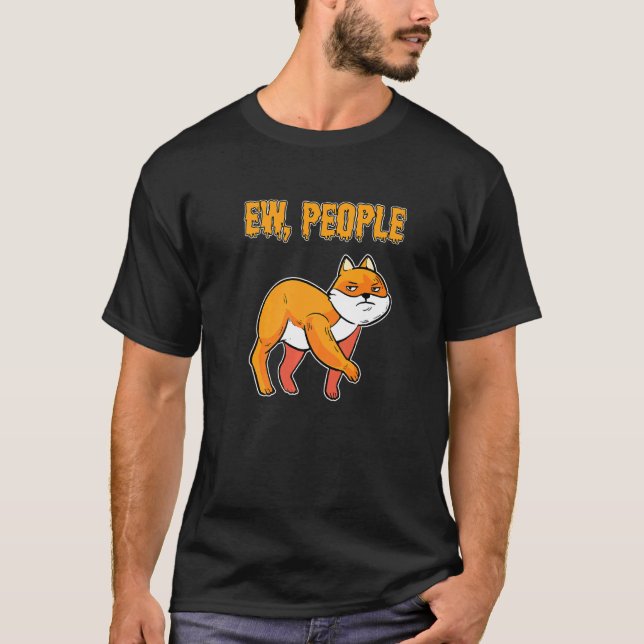 Camiseta Gato De Gato De La Casa De Gato De Ew People (Anverso)