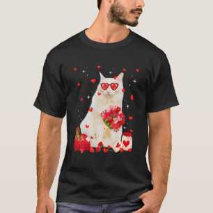 Camiseta Gato de gato divertido de gato de Angora turca lin