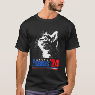 Camiseta Gato De Gato Sin Niños En Las Elecciones De Kamala