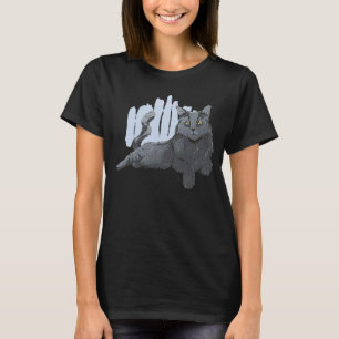Camiseta Gato de gato tabby de Guay Gato de tela de piel de