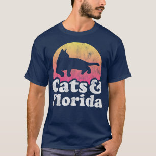 Camiseta Gato de gatos y gatos de hombres o mujeres de Flor