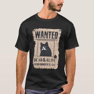 Camiseta Gato De Gatos Y Gatos Vivos De Schrodinger