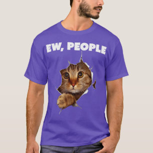 Camiseta Gato De Gente Meow Kitty Gracioso Gatos Mamá Y Gat