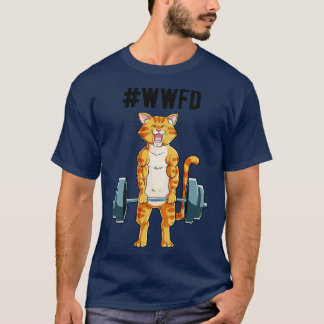 Camiseta Gato de gimnasia