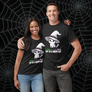 Camiseta Gato de Gorra blanco conocido de Ethical Web Build